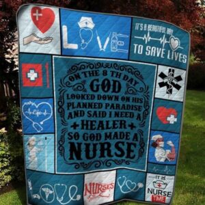 Nurse Healer Quilt Blanket Ver 3  Quilt